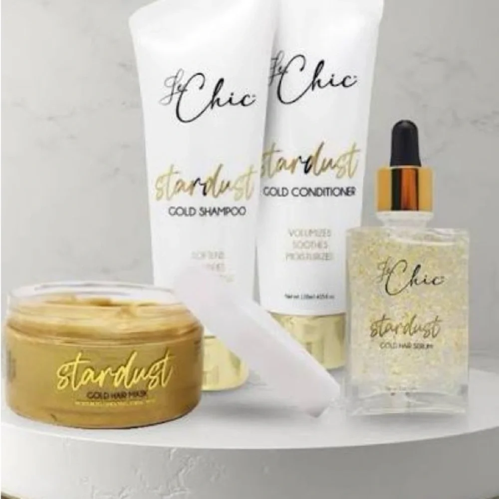 Le Chic Stardust Gold Hair Mask - Picture 4 of 9